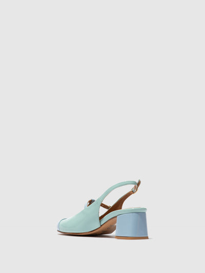 Sling-Back Sandals SOLN083FLY SKY BLUE/SPEARMINT