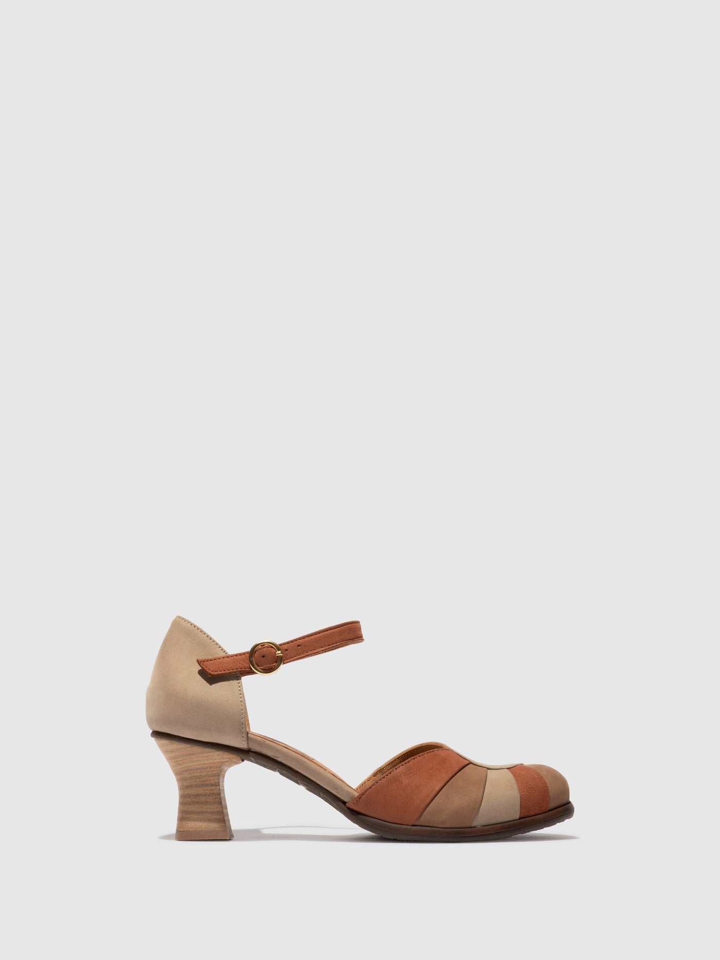 Heel Shoes BESH087FLY BEIGE/TAUPE/TAN