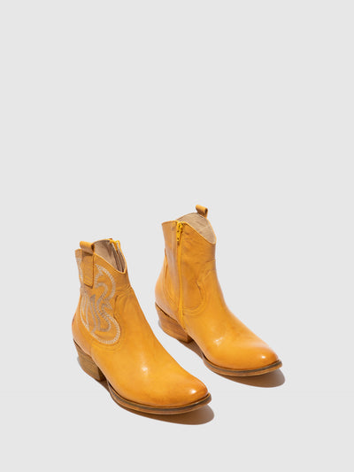 Cowboy Ankle Boots WAMI092FLY YELLOW