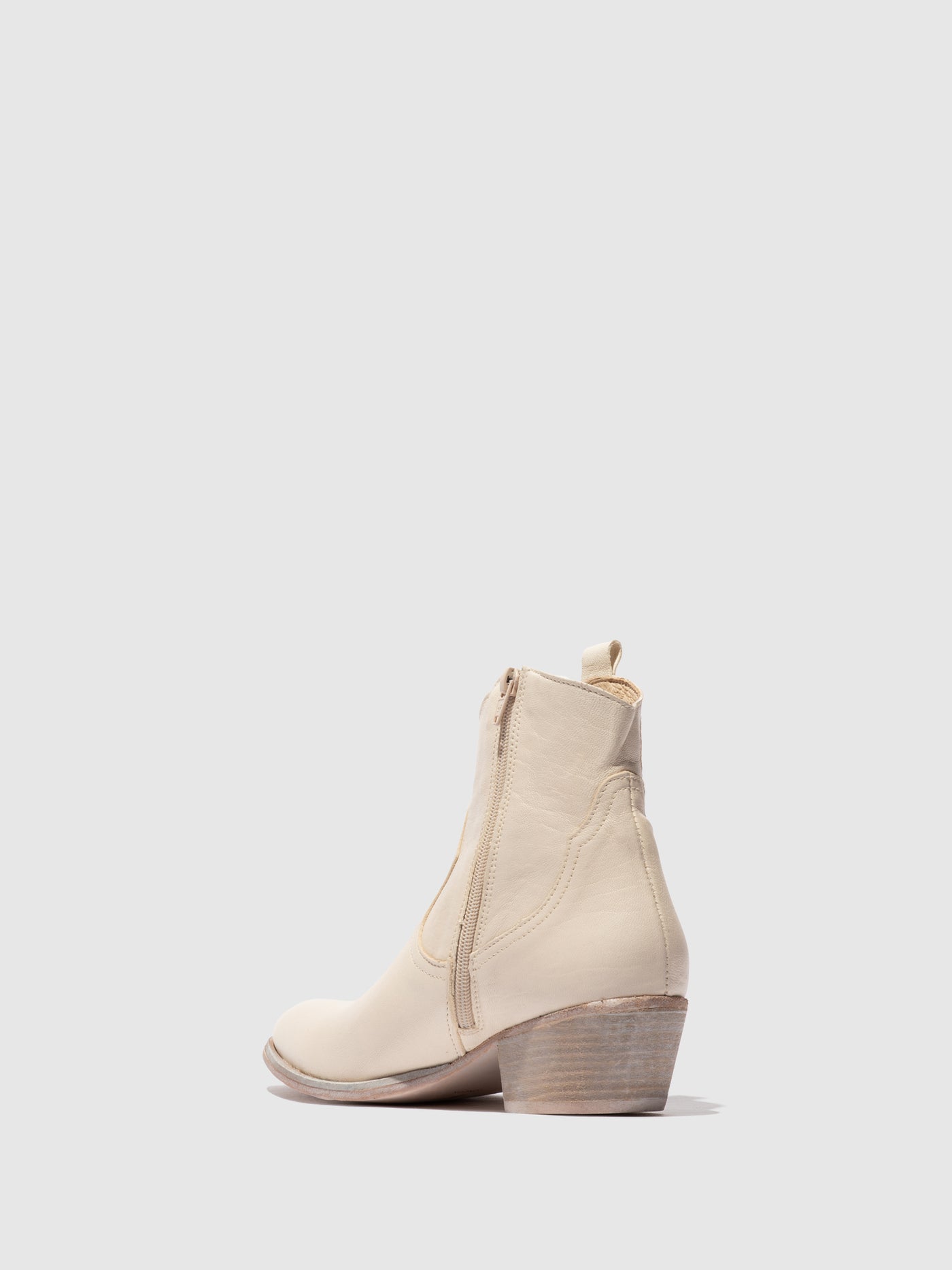 Cowboy Ankle Boots WAMI092FLY OFF WHITE