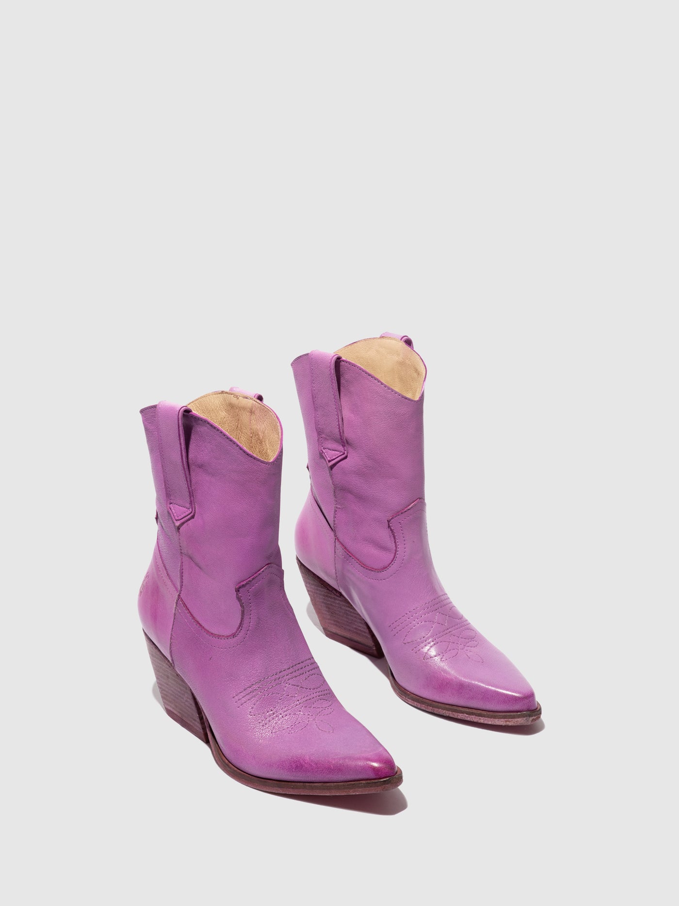 Cowboy Ankle Boots WOFY093FLY VIOLET