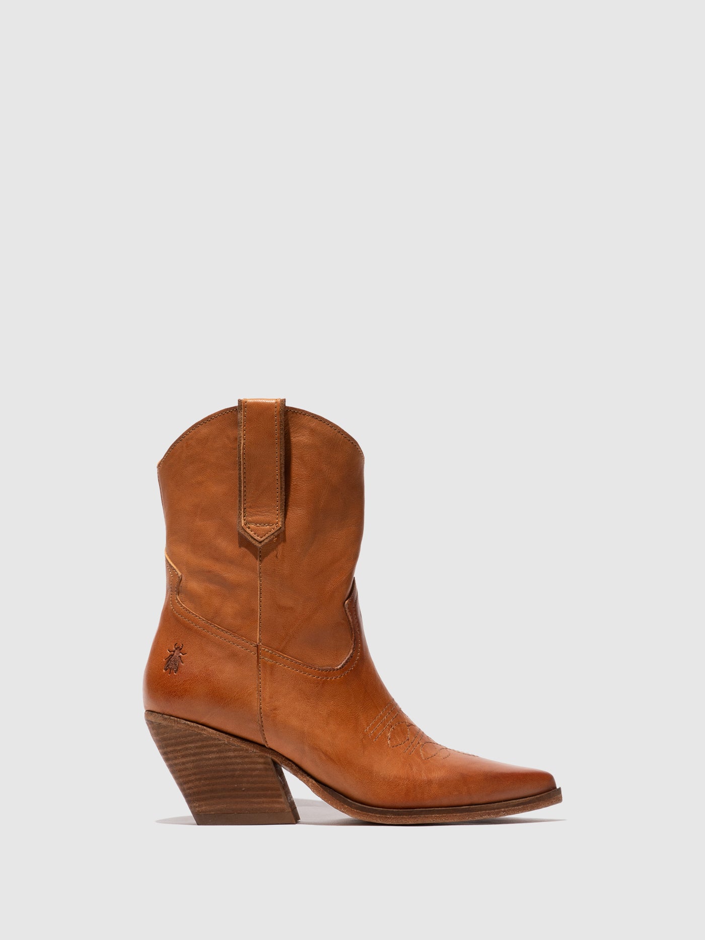 Cowboy Ankle Boots WOFY093FLY CAMEL