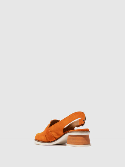 Buckle Shoes CUTH094FLY ORANGE