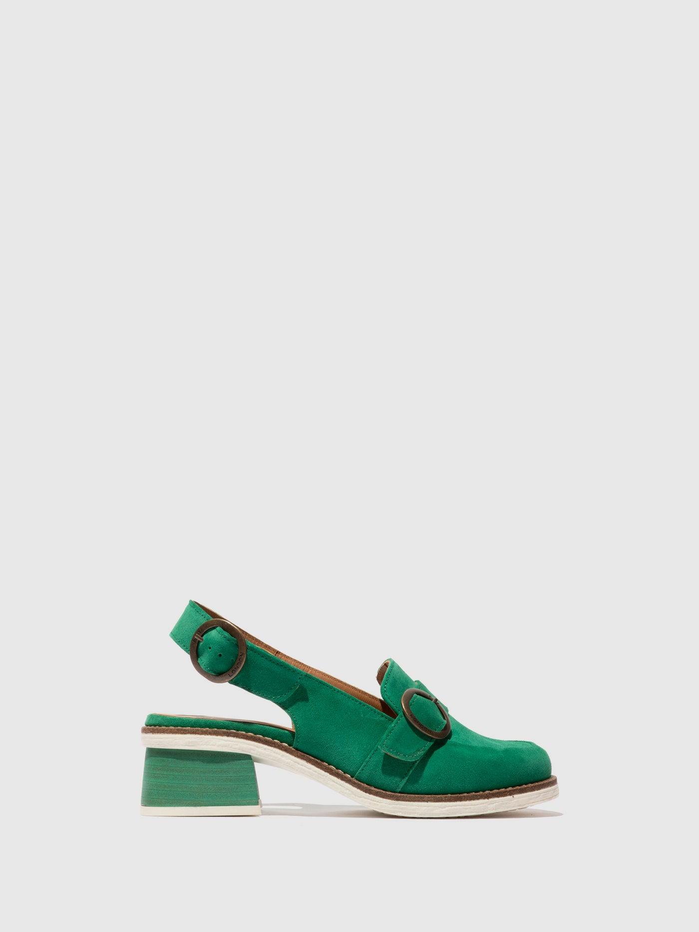 Buckle Shoes CUTH094FLY GREEN