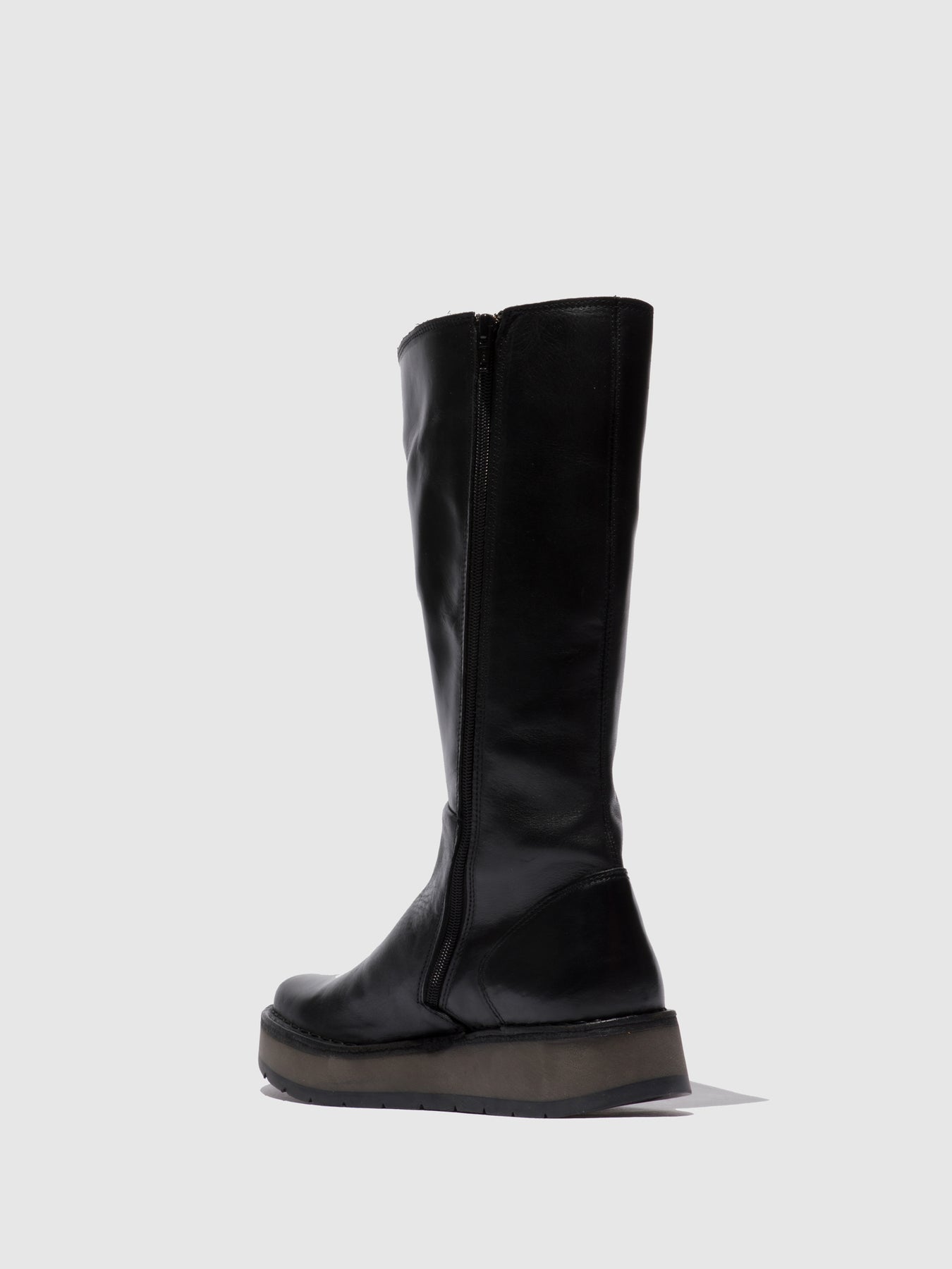 Lauren Ralph Lauren BROOKE TALL - Stivali alti - black/nero Lauren Ralph Lauren BROOKE TALL - Stivali alti - black/nero