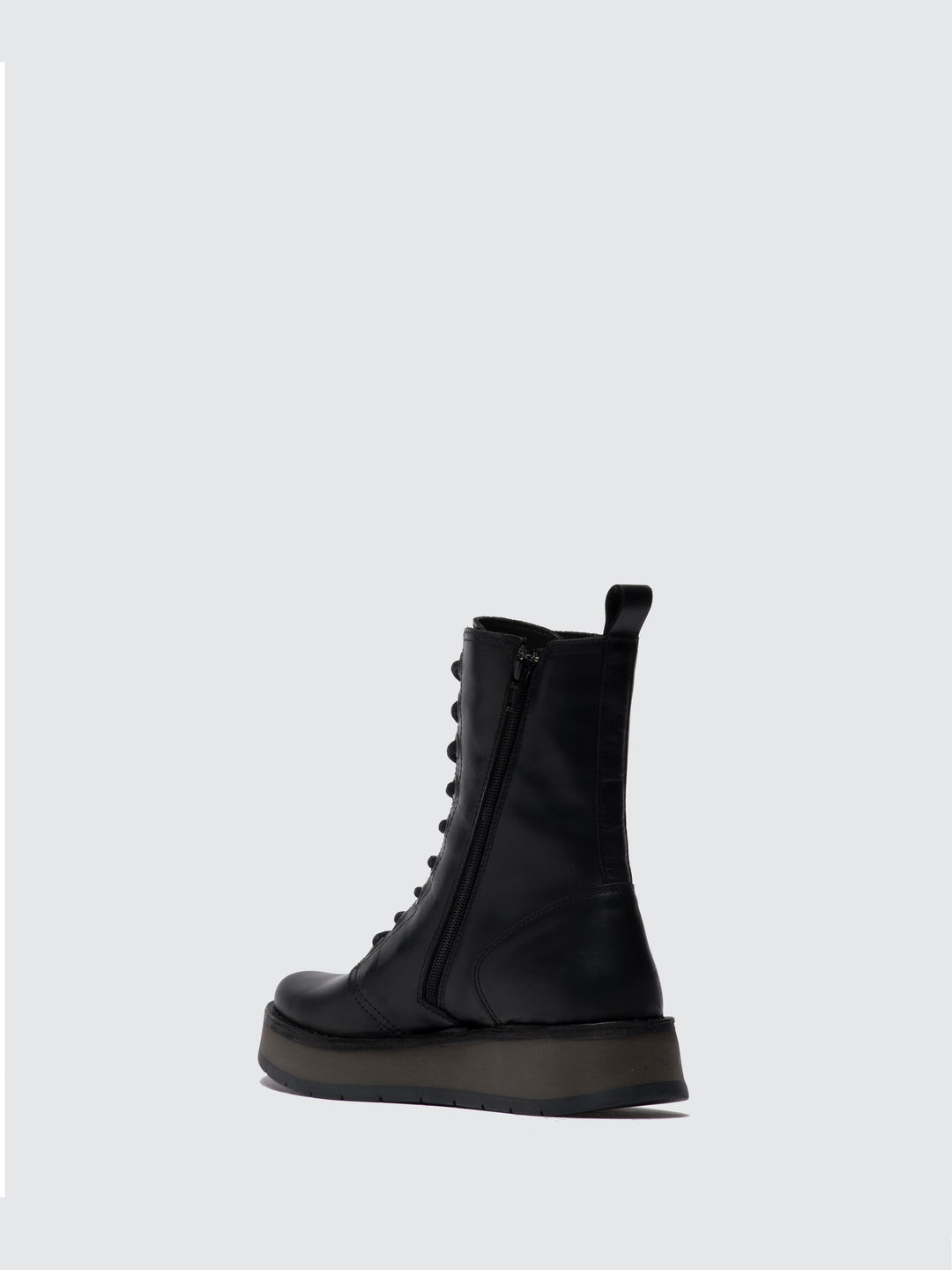 Lace-up Ankle Boots RAMI043FLY RUG BLACK – Fly London EU