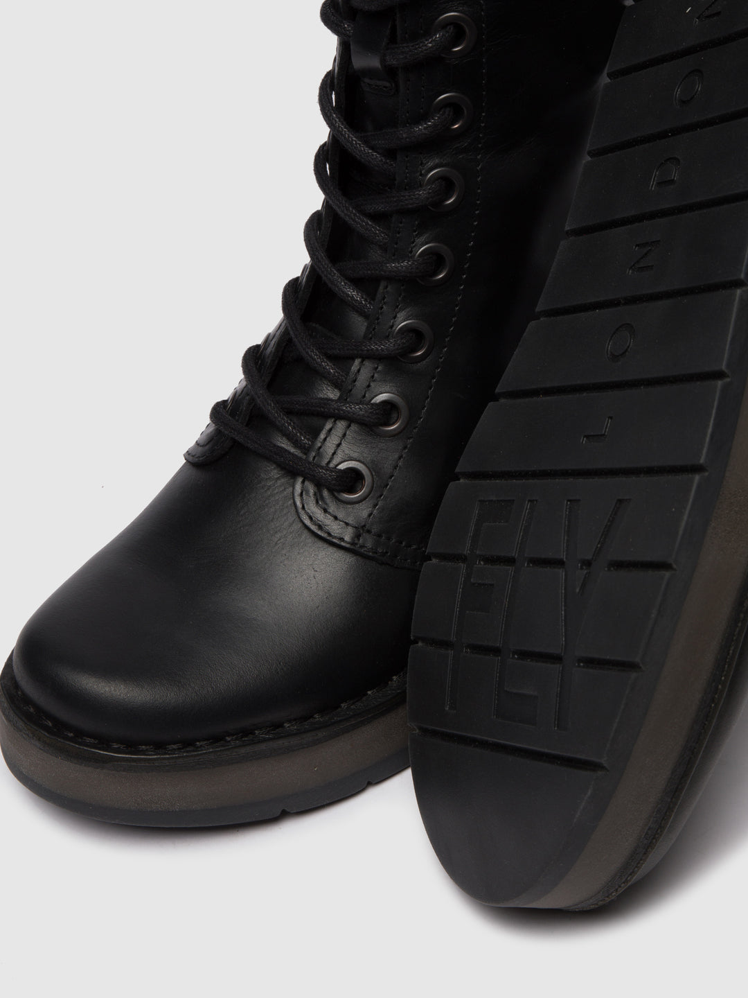 【PORTERNA】Rami lace-up boots Amazon.com | Fly London Women's Classic Mid Calf Boot, Black
