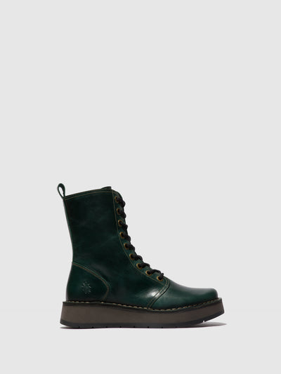 Lace-up Boots RAMI043FLY PETROL