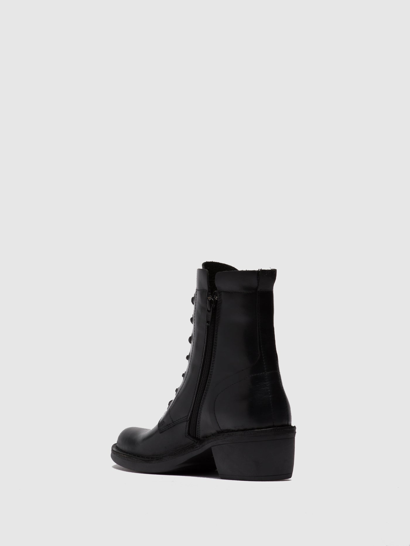 Lace-up Ankle Boots MILU044FLY RUG BLACK