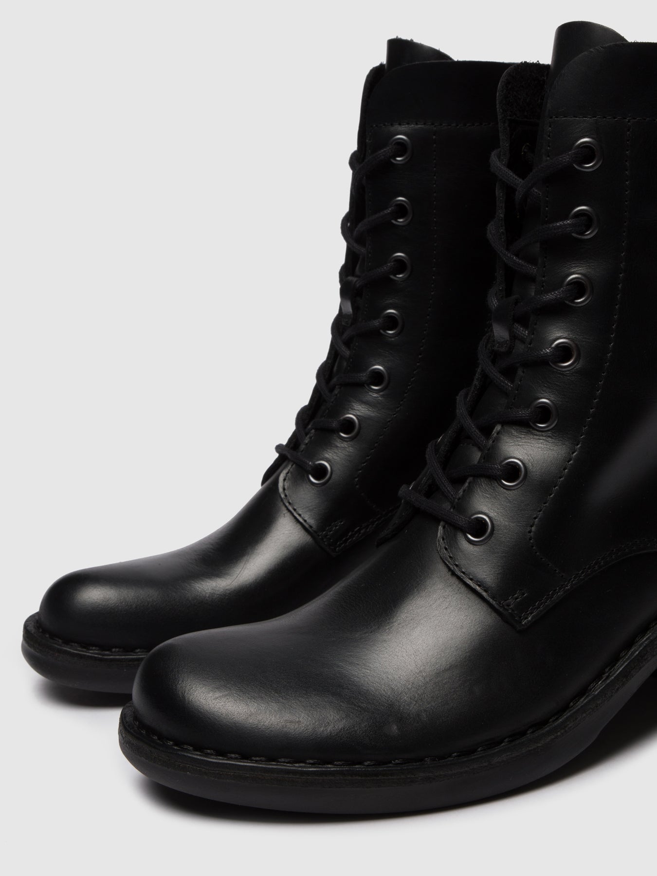 Botín Fly London para mujer MILU044FLY cremallera lateral con cordones - Imagen 5 de 21