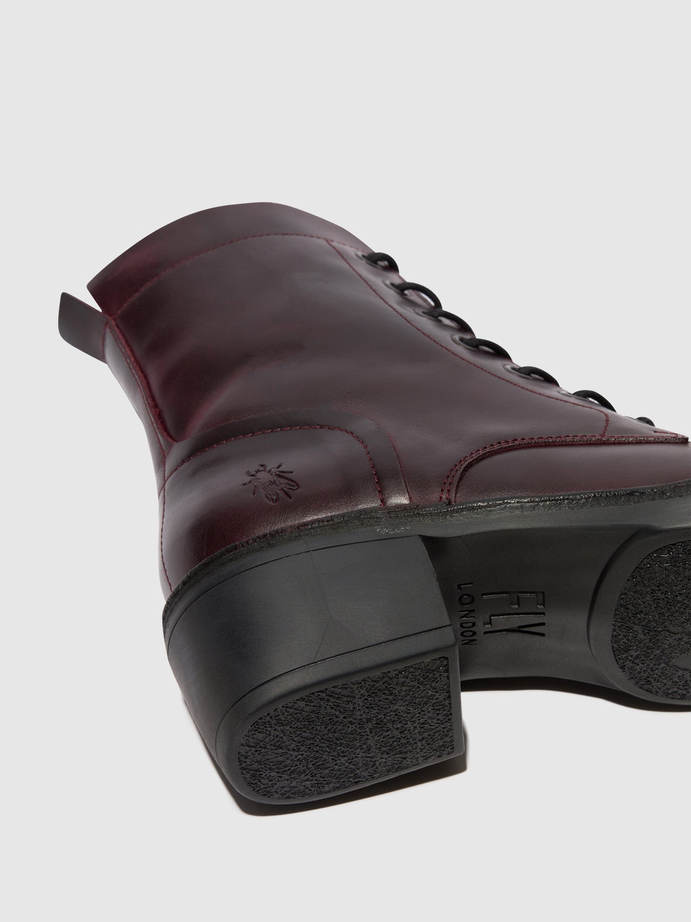 Botín Fly London para mujer MILU044FLY cremallera lateral con cordones - Imagen 13 de 21