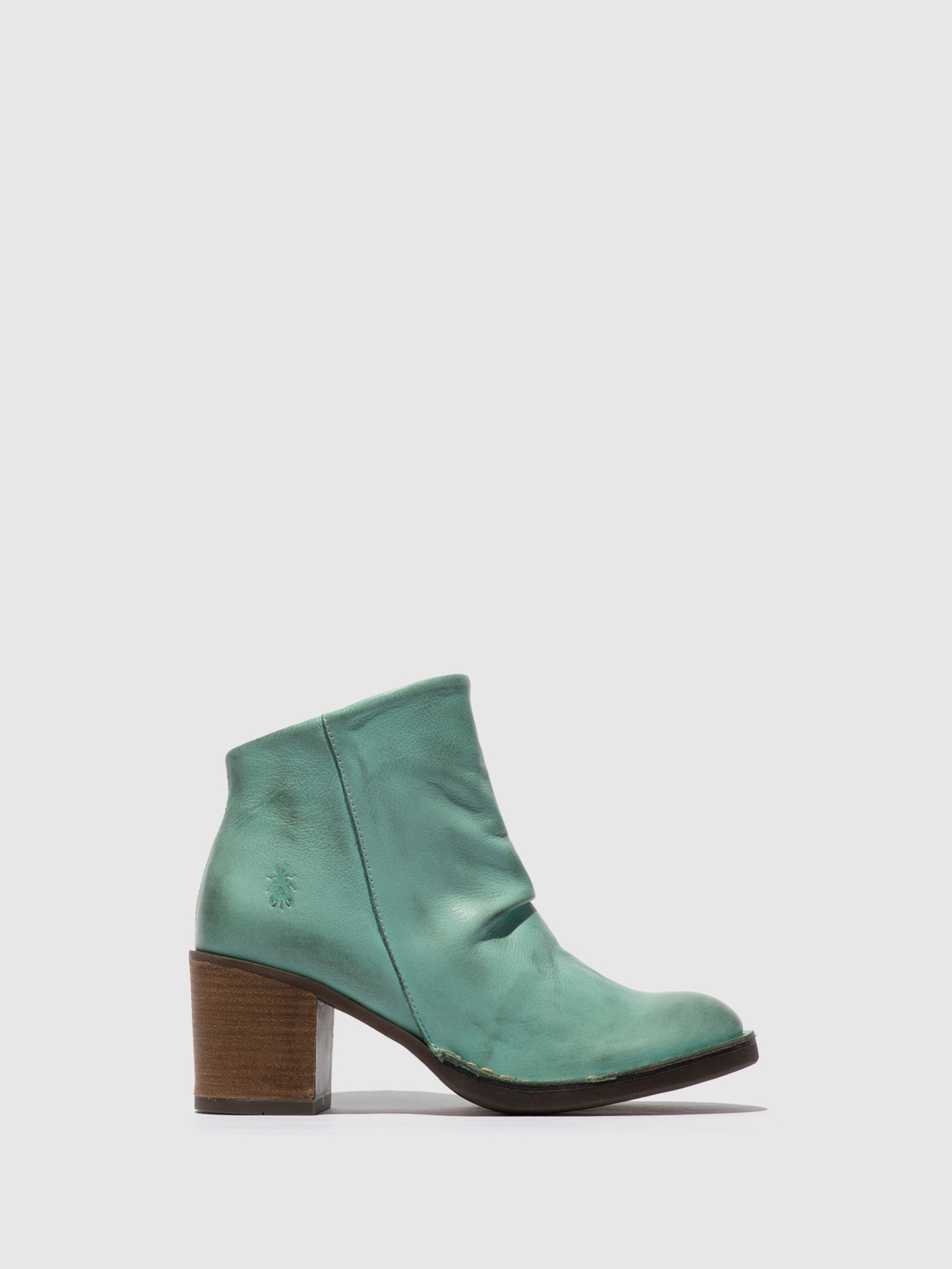 Zip Up Ankle Boots BELL061FLY SPEARMINT