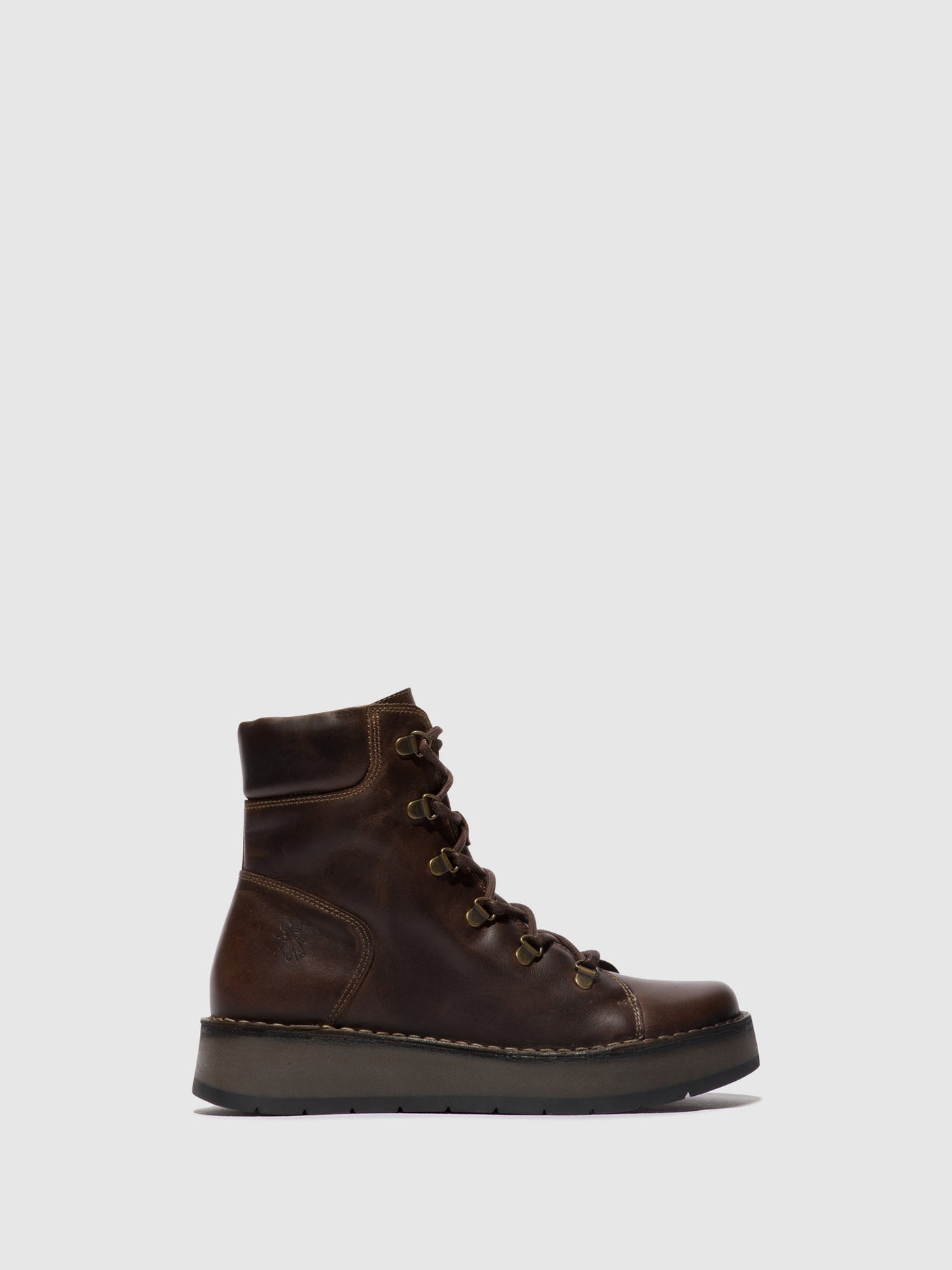 Lace-up Ankle Boots ROXY094FLY DK. BROWN