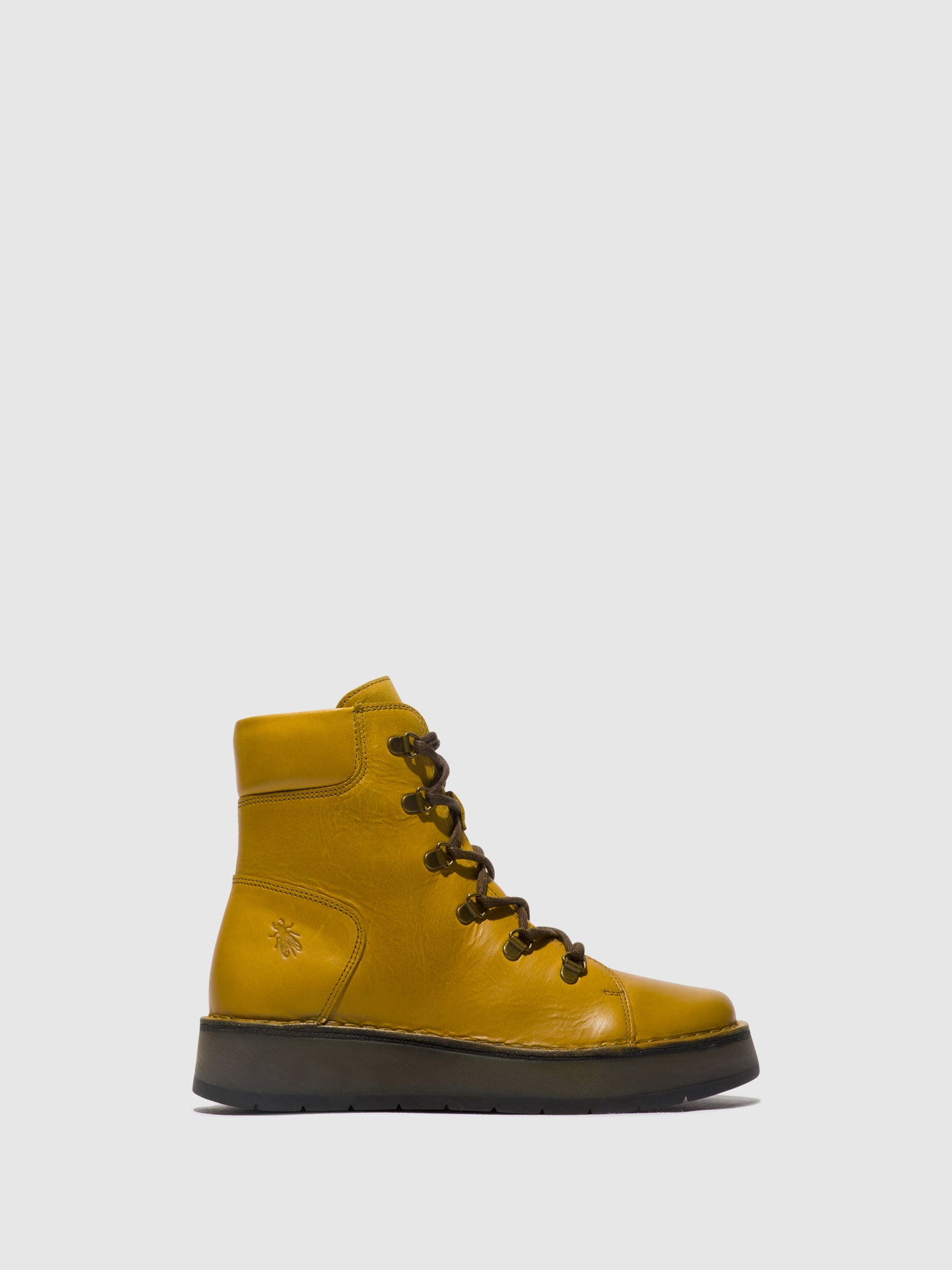 Lace-up Ankle Boots ROXY094FLY MUSTARD