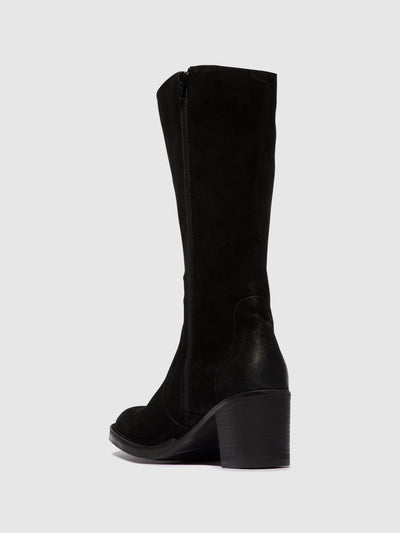 Zip Up Boots BALO096FLY BLACK