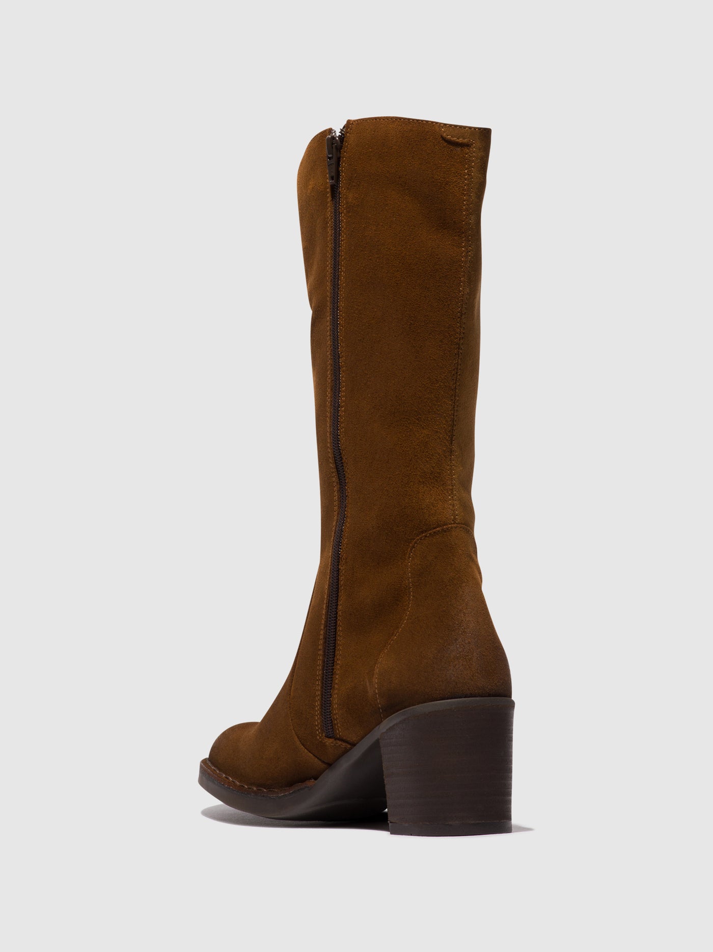 Zip Up Boots BALO096FLY CAMEL