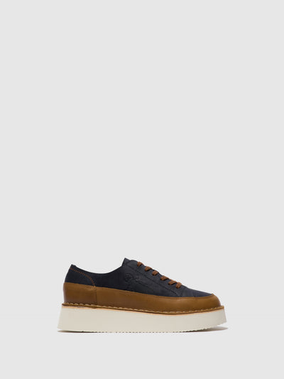 Lace-up Trainers CUDA099FLY CAMEL/NAVY