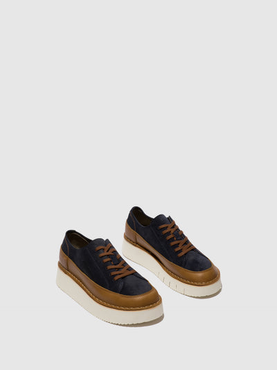 Lace-up Trainers CUDA099FLY CAMEL/NAVY