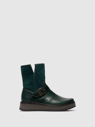 Buckle Ankle Boots RUTH101FLY PETROL