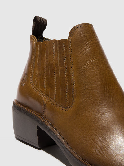 Slip-on Ankle Boots MOOF103FLY CAMEL