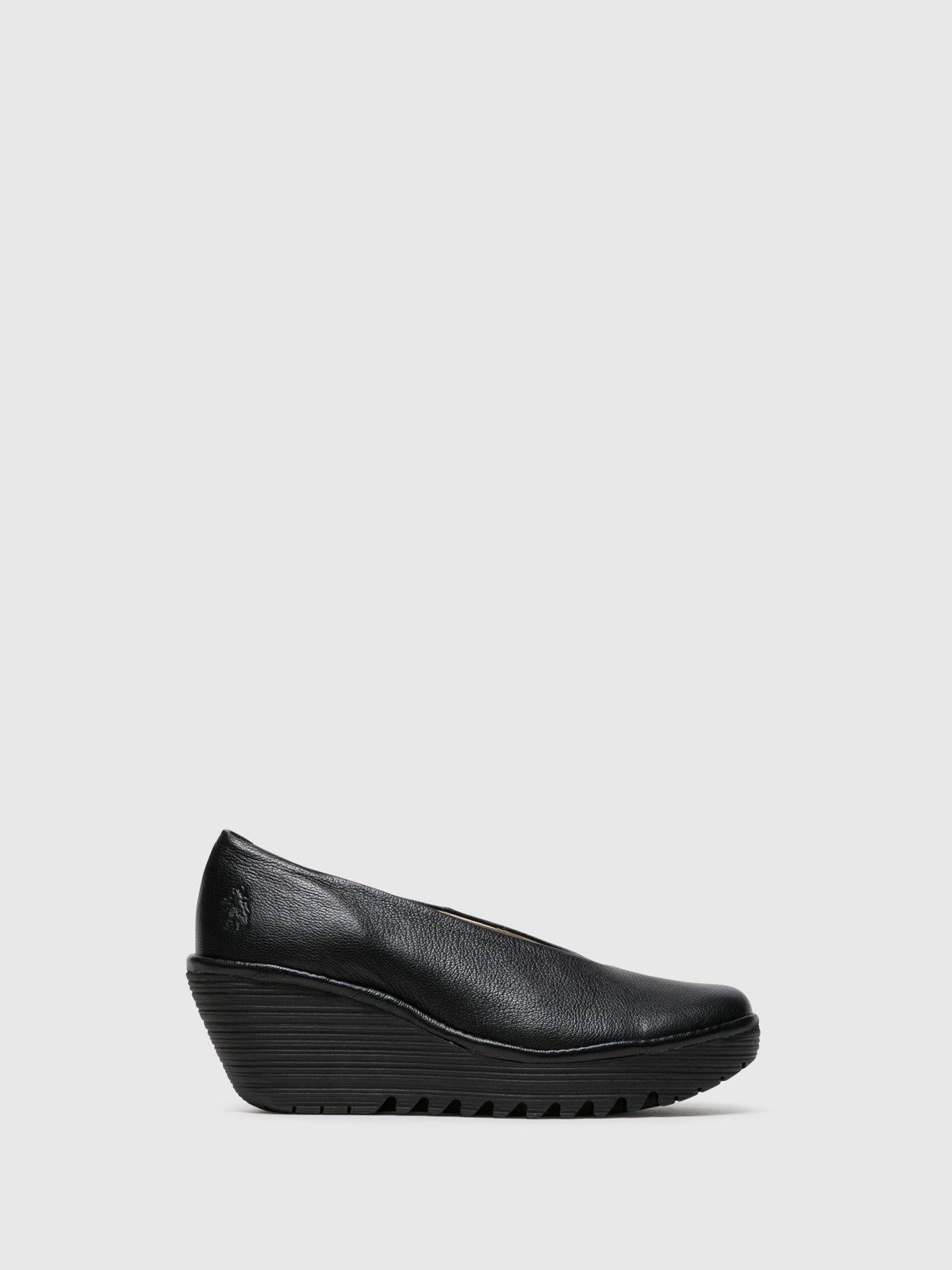 Wedge Shoes YAZ Gloss Black
