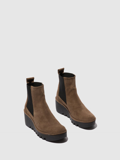 Chelsea Ankle Boots BAGU233FLY OILSUEDE TAUPE
