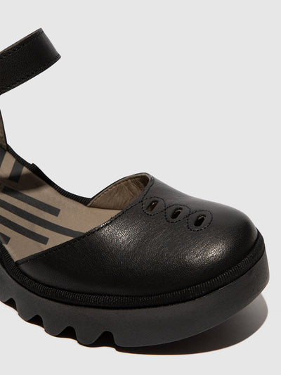 Ankle Strap Sandals BISO305FLY BLACK