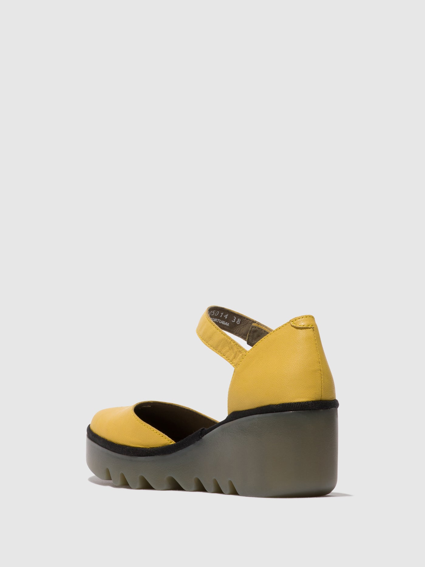Ankle Strap Sandals BISO305FLY YELLOW