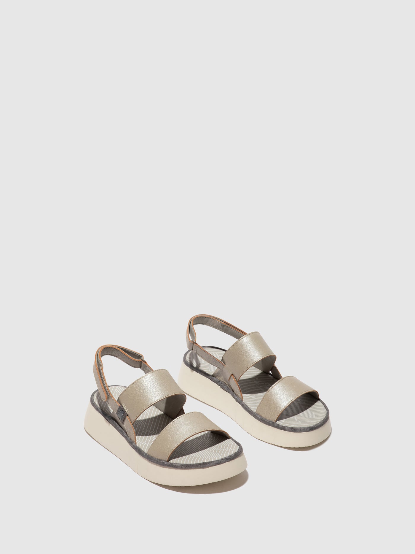 Sling-Back Sandals CURA318FLY SILVER