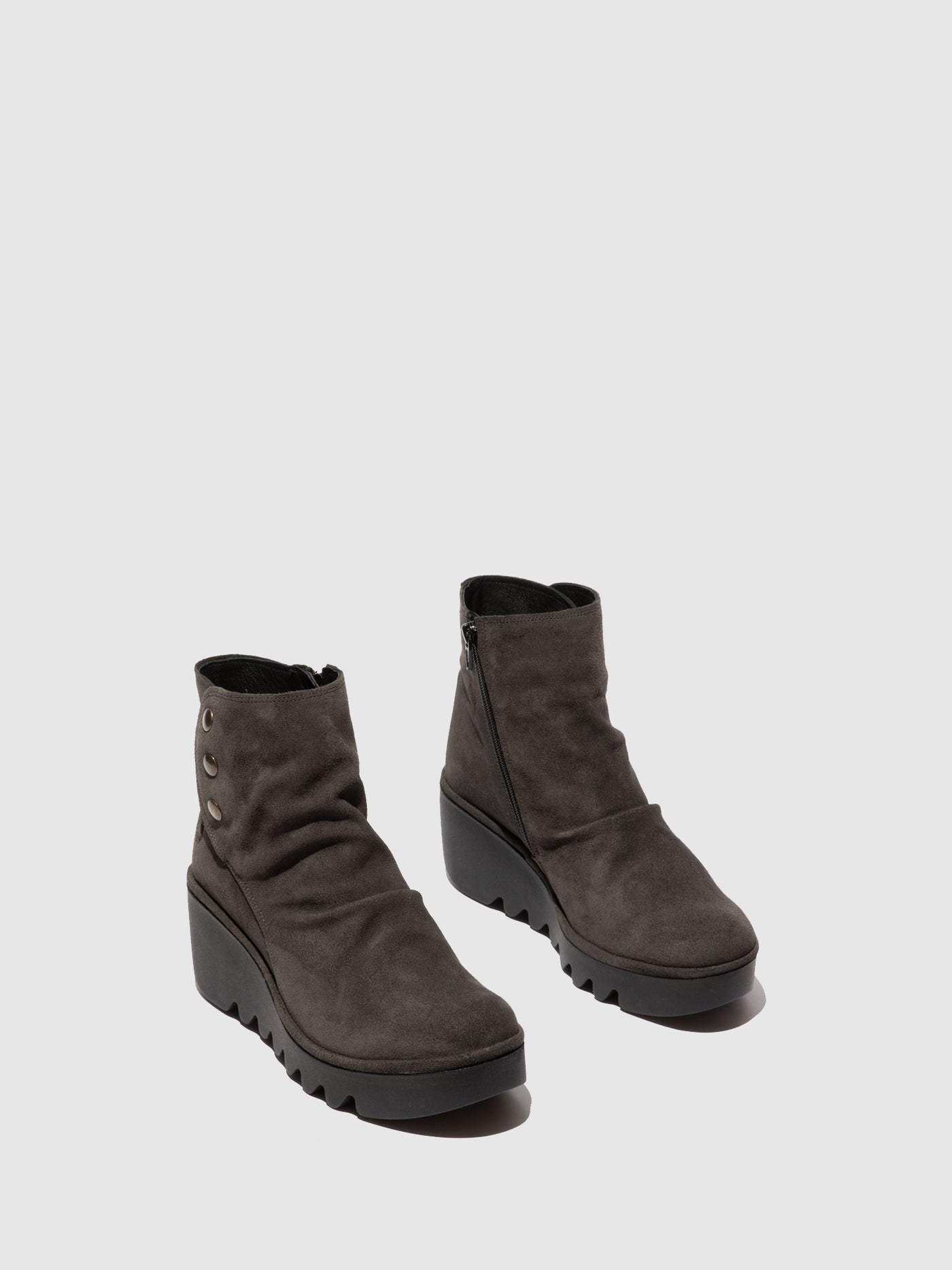 Zip Up Ankle Boots BROM344FLY OILSUEDE DIESEL