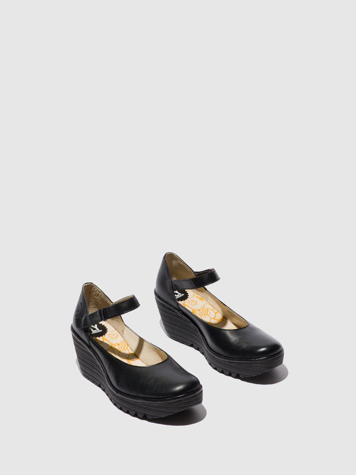Mary Jane Shoes YAWO345FLY MOUSSE BLACK – Fly London EU