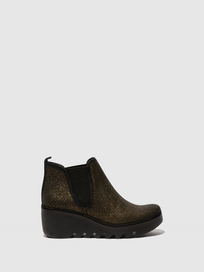 Chelsea Ankle Boots BYNE349FLY OLIVE SPIKES
