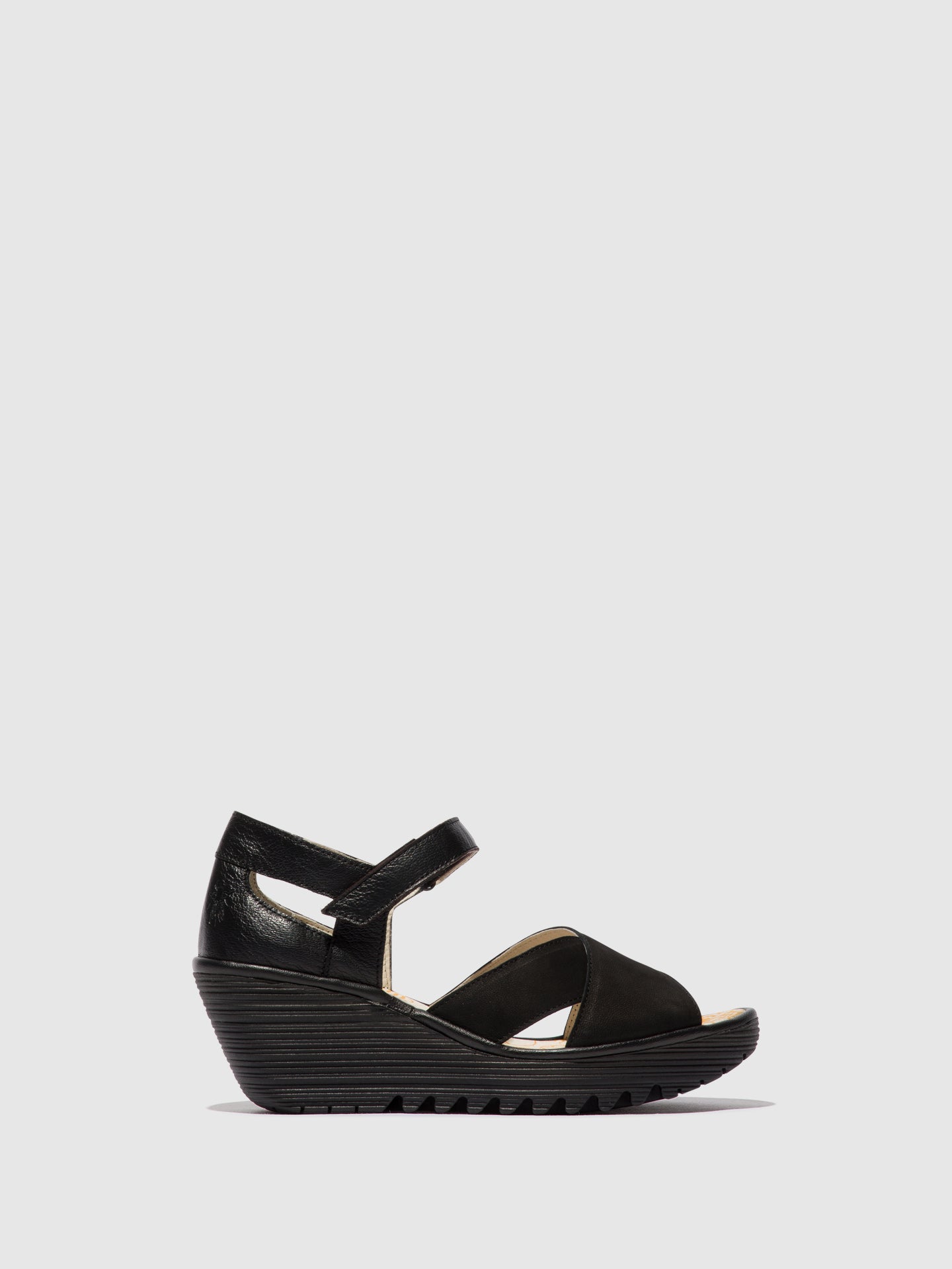 Ankle Strap Sandals YENT365FLY BLACK – Fly London EU