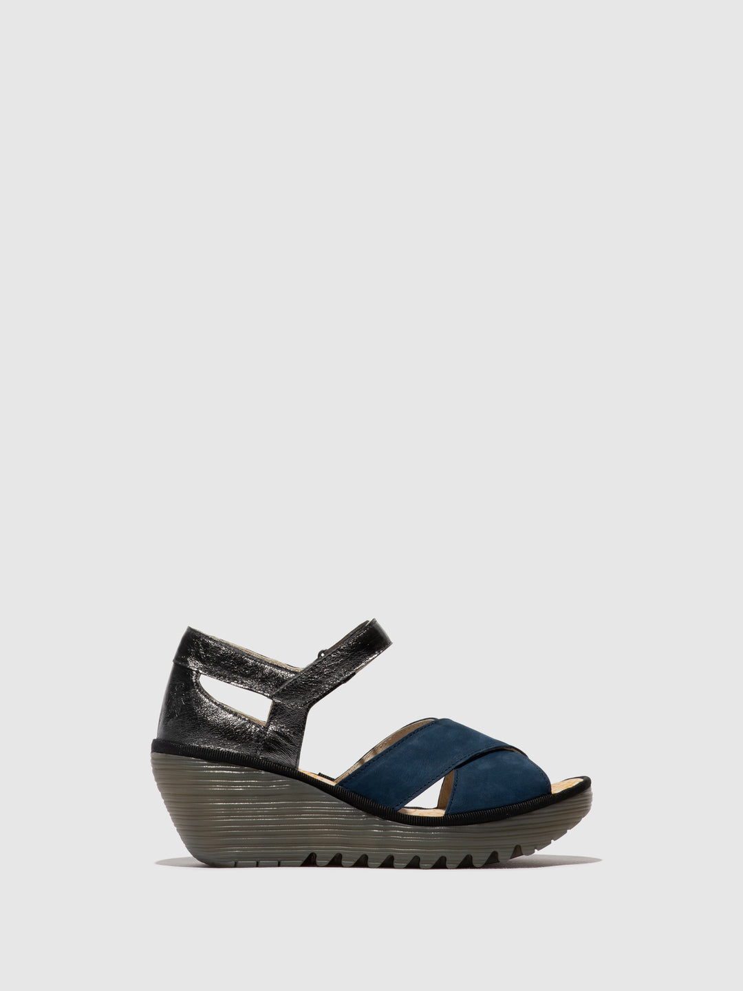 Fly london navy sandals hotsell