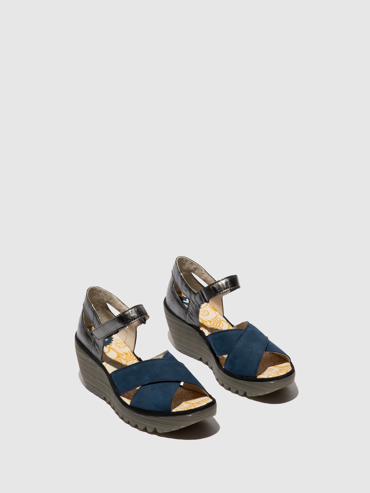 Ankle Strap Sandals YENT365FLY BLUE/GRAPHITE