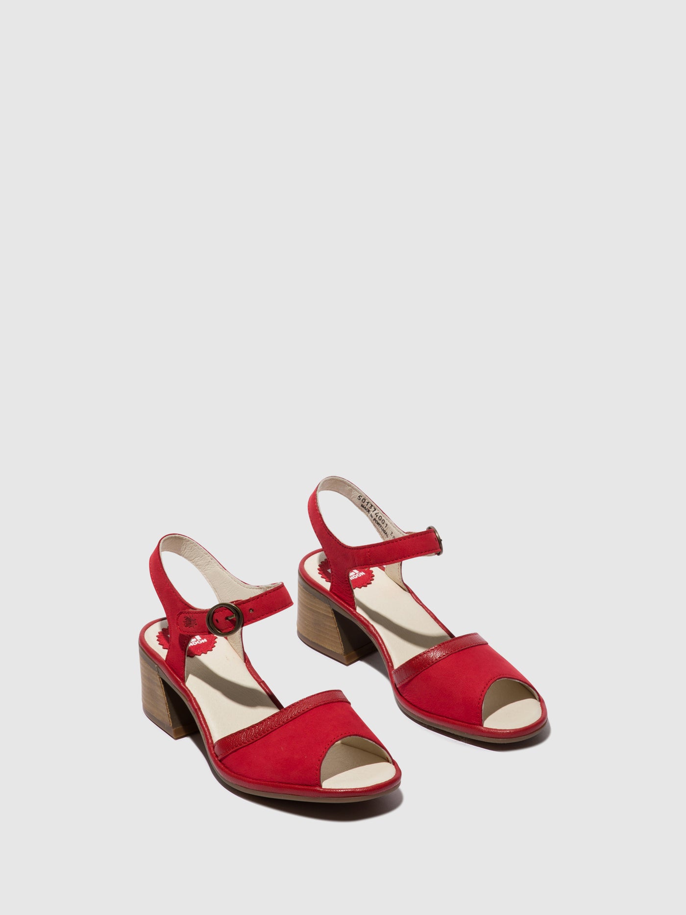 Ankle Strap Sandals LEAR374FLY LIPSTICK RED