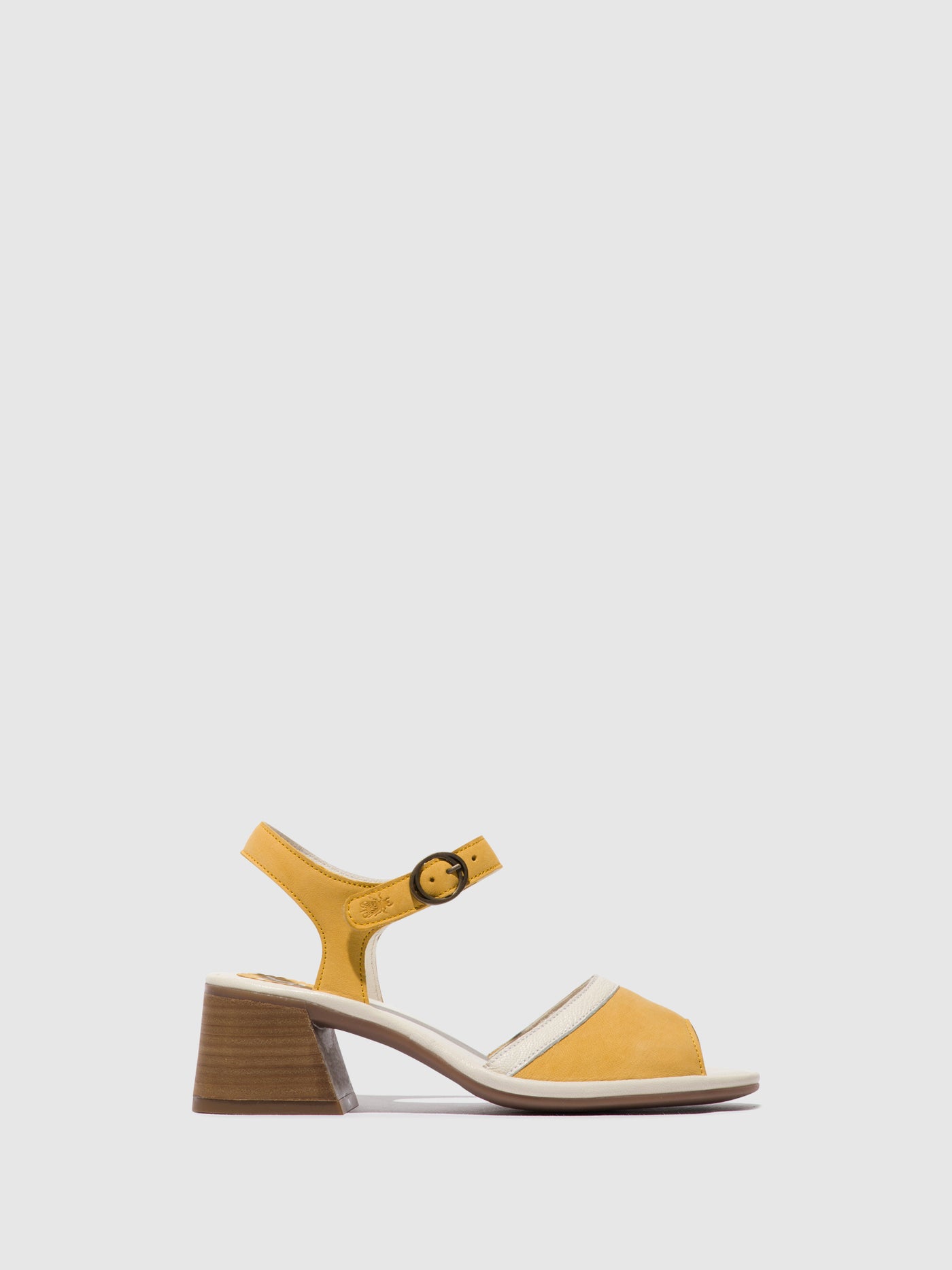Ankle Strap Sandals LEAR374FLY BUMBLEBEE/OFFWHITE