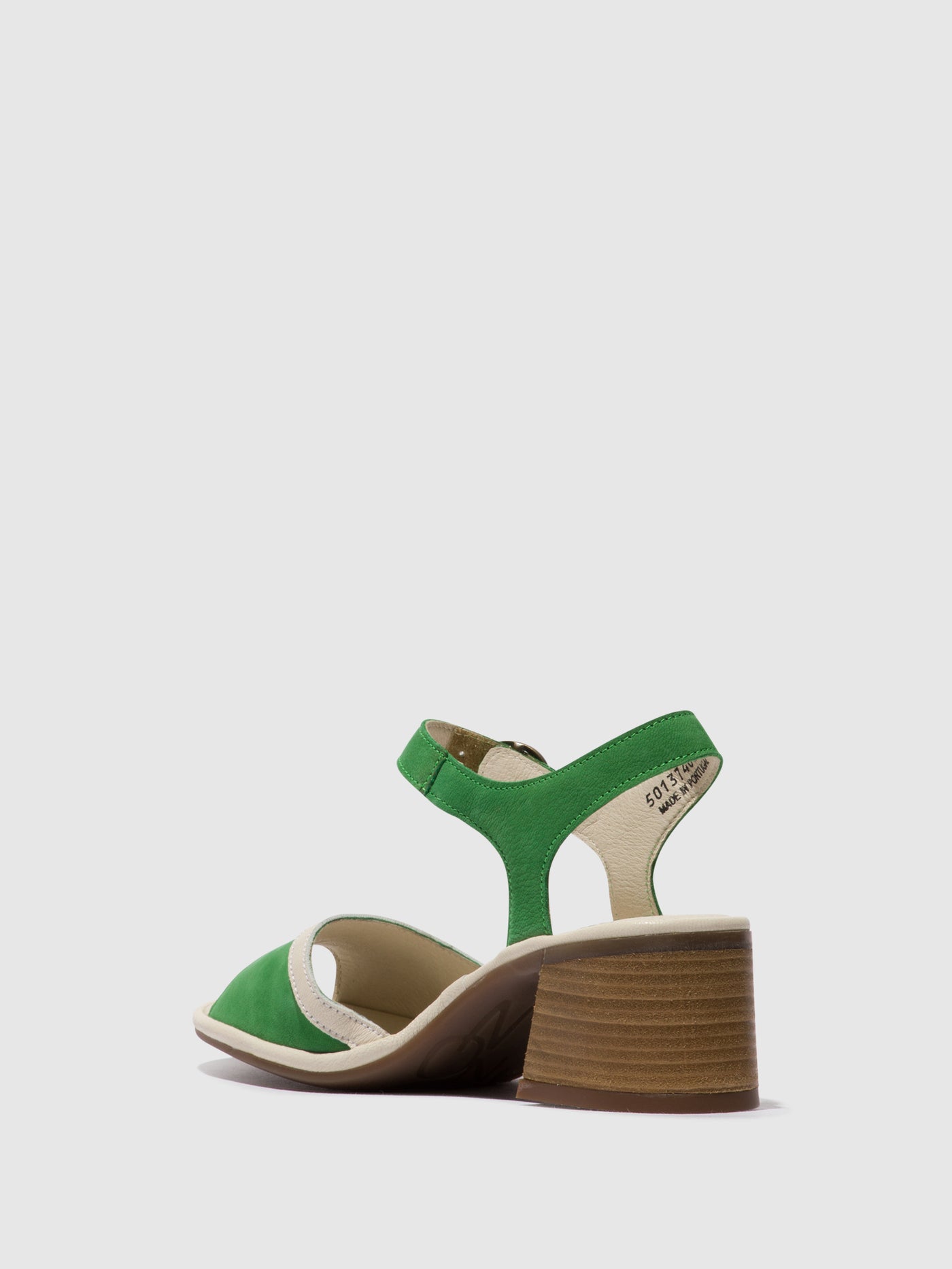 Ankle Strap Sandals LEAR374FLY LIGHT GREEN/OFFWHITE