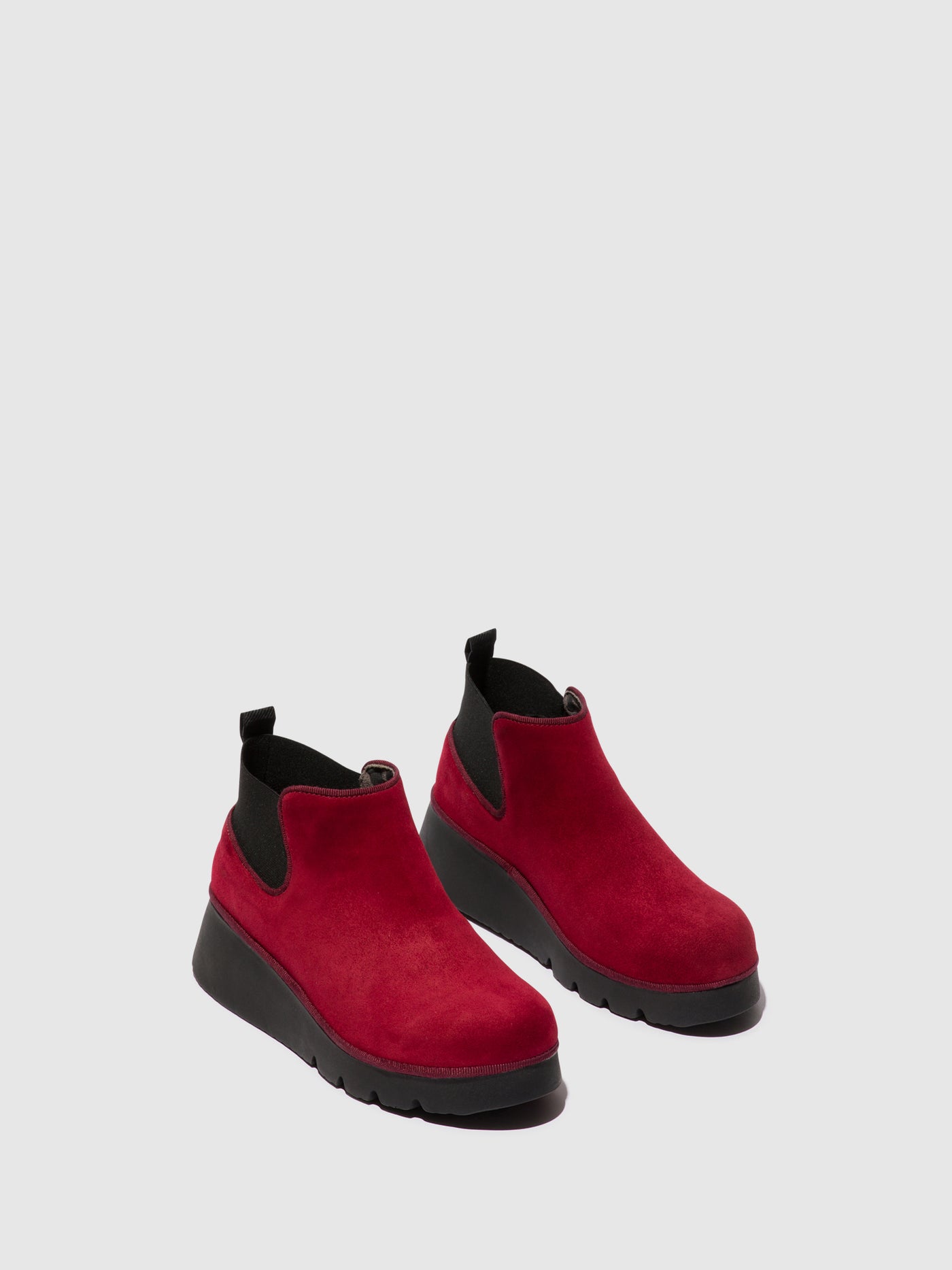 Elasticated Ankle Boots PADA403FLY RED