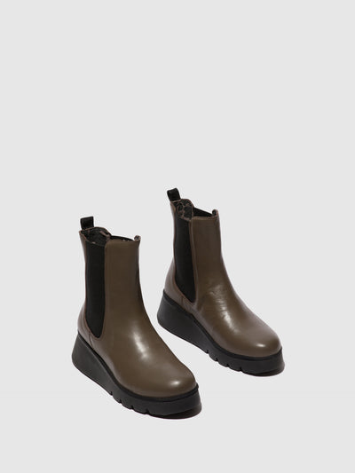 Chelsea Ankle Boots PATY405FLY DK. TAUPE