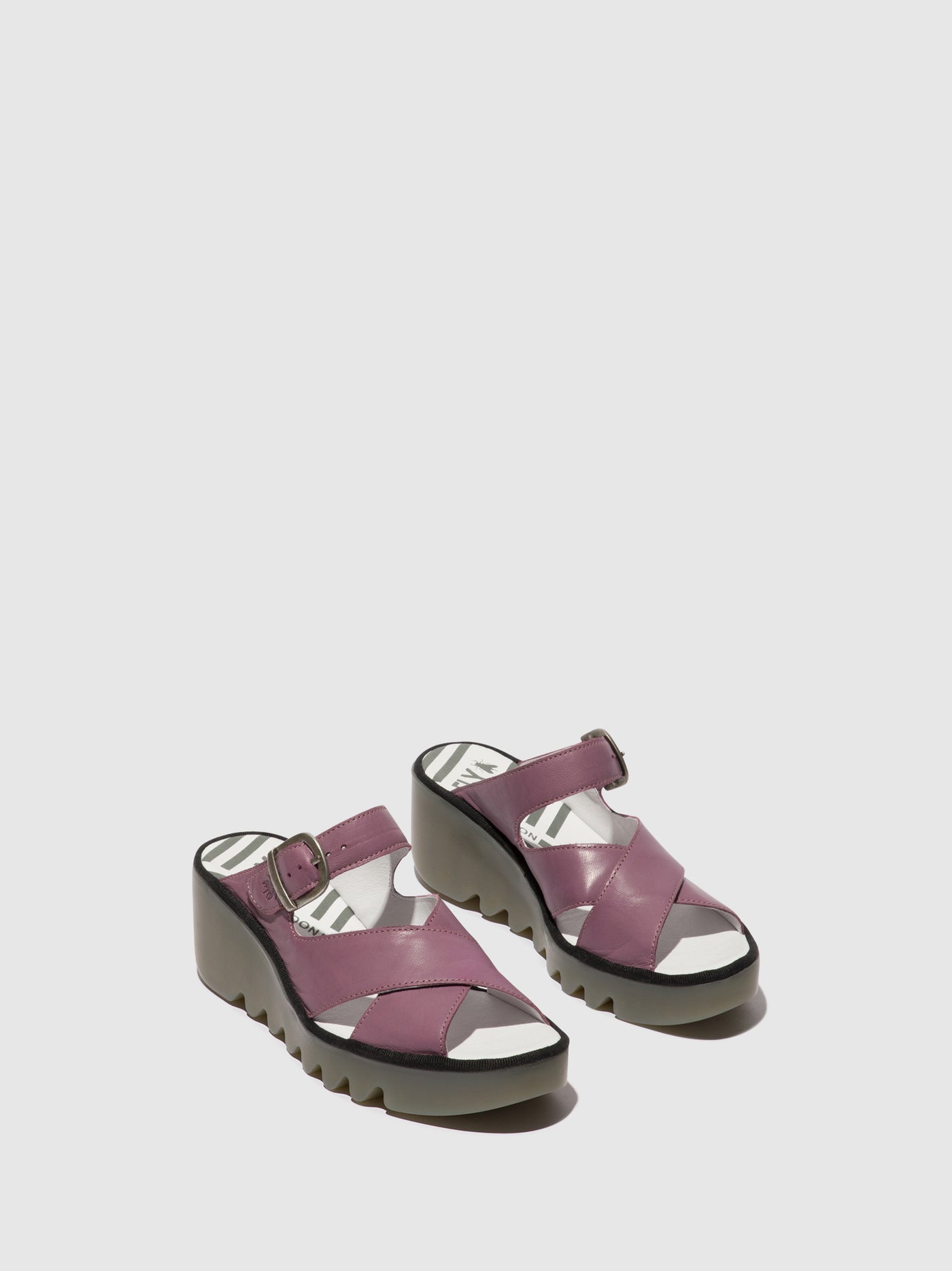 Wedge Mules BOCY409FLY VIOLET