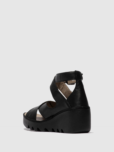 Buckle Sandals BYRE410FLY BLACK