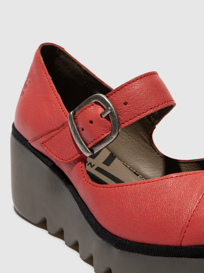 Buckle Shoes BAXE428FLY RASPBERRY
