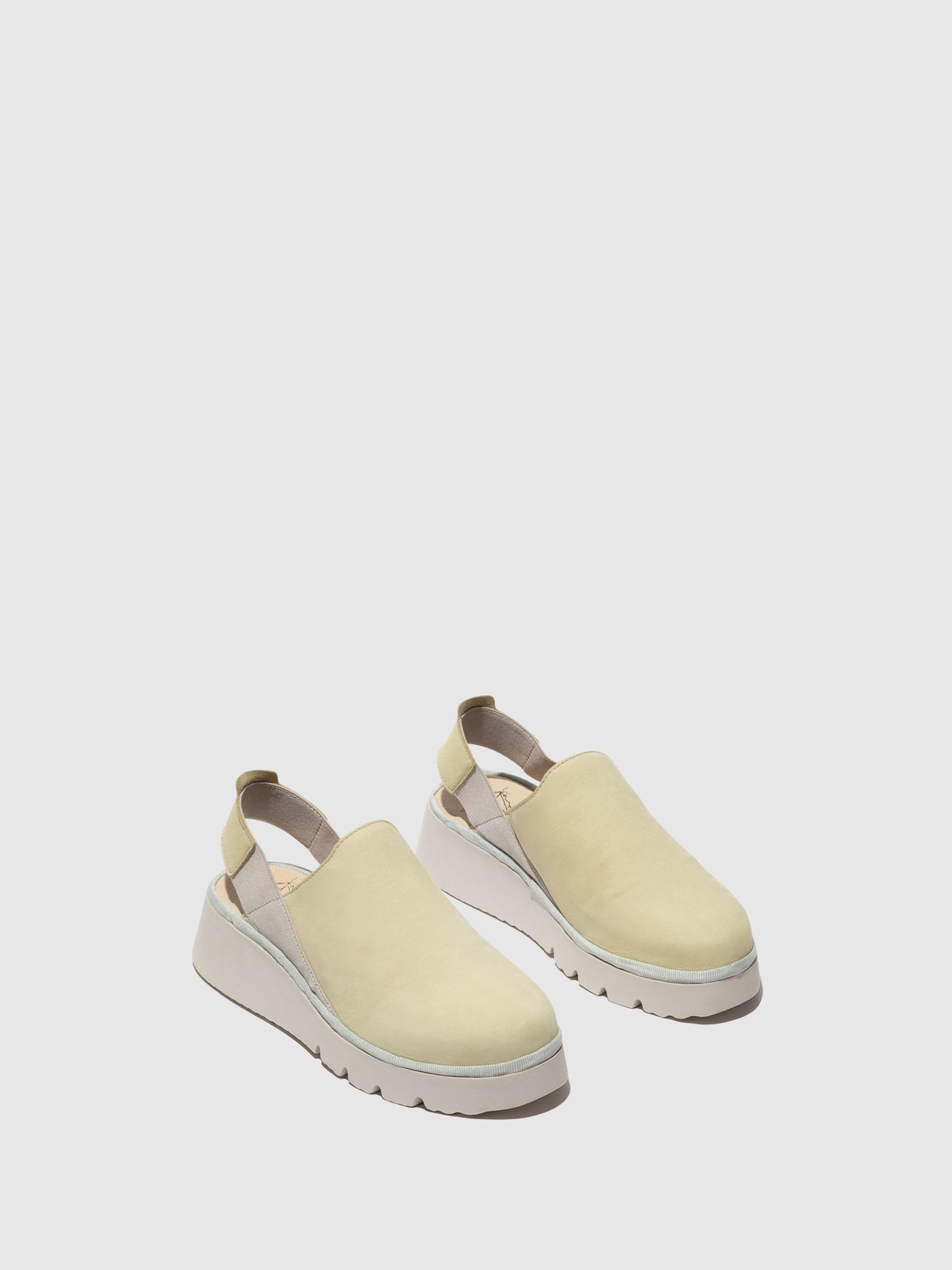 Sling-Back Shoes PLOG430FLY PALE YELLOW