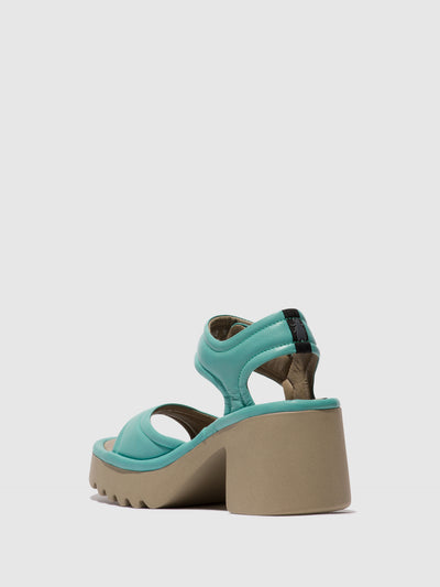 Velcro Sandals MANK433FLY TURQUOISE