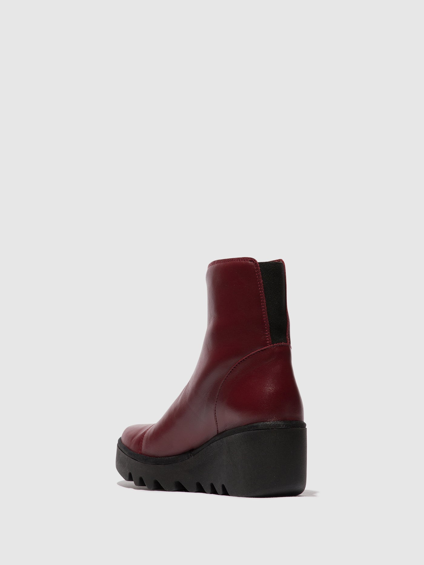 Zip Up Ankle Boots BOCE457FLY WINE