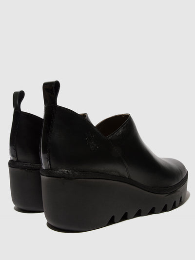 Zip Up Ankle Boots BELI458FLY BLACK
