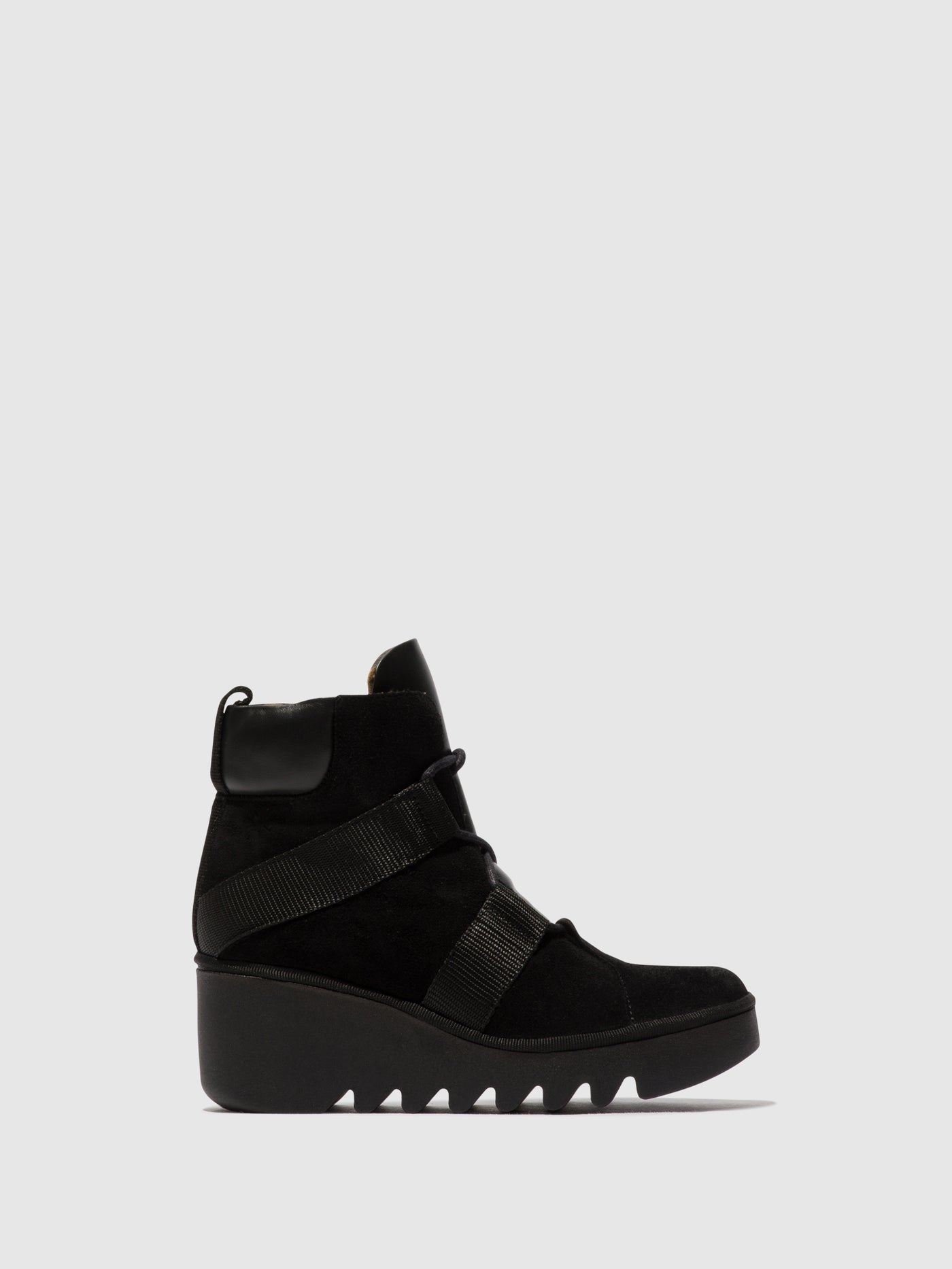 Lace-up Ankle Boots BLOM460FLY BLACK