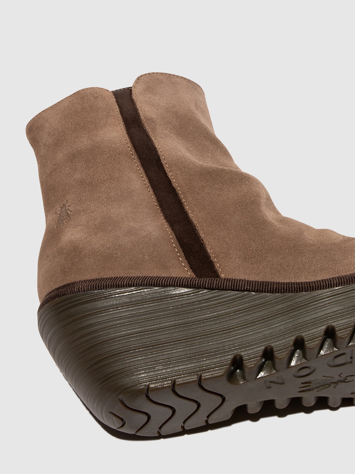 Zip Up Ankle Boots YOPA461FLY TAUPE/EXPRESSO