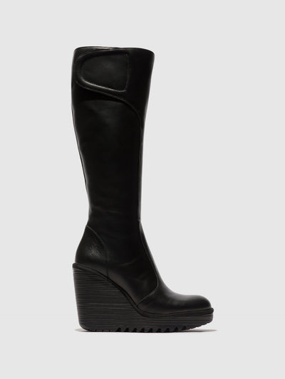 Zip Up Boots DELL464FLY BLACK